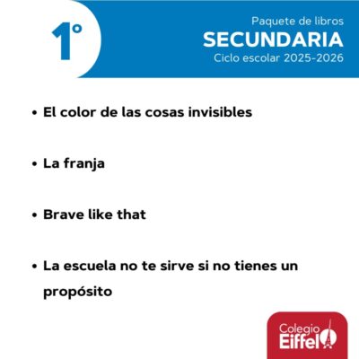 Paquete de libros y aplicaciones de Secundaria