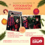 Sesión de fotos navideñas