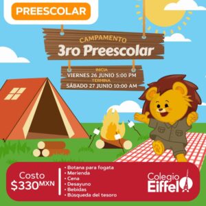 CAMPAMENTO DE PREESCOLAR 3ER 2026